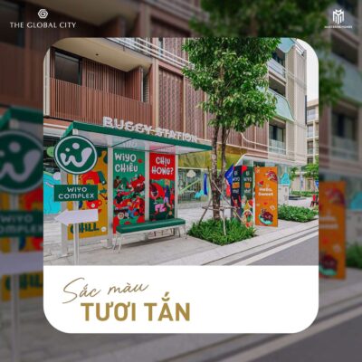 Sắc màu tươi tắn